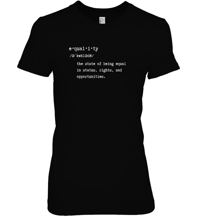 The Definition of Equality t shirt